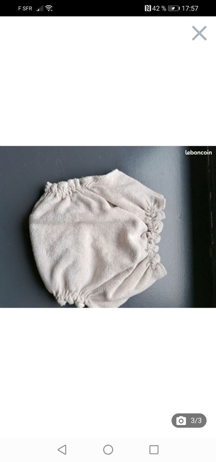 Lot de 5couches lavables françaises évolutives - photo numéro 3