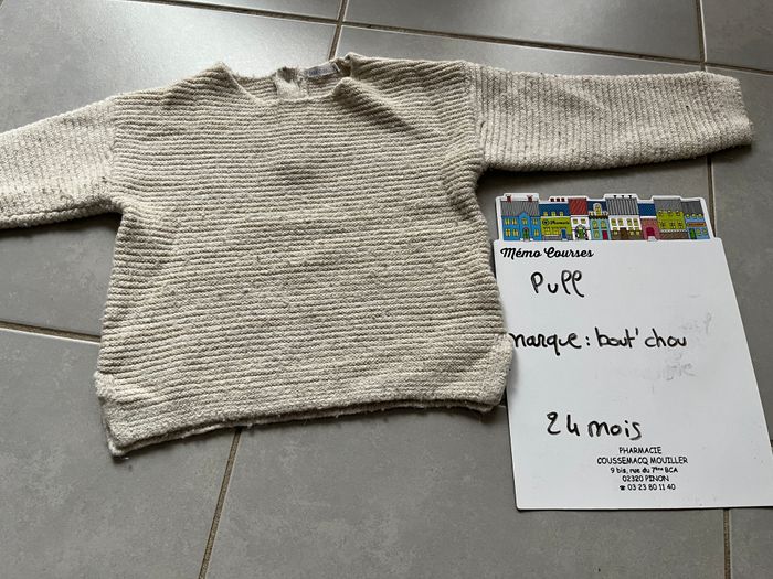 Pull fille 24 mois - photo numéro 2