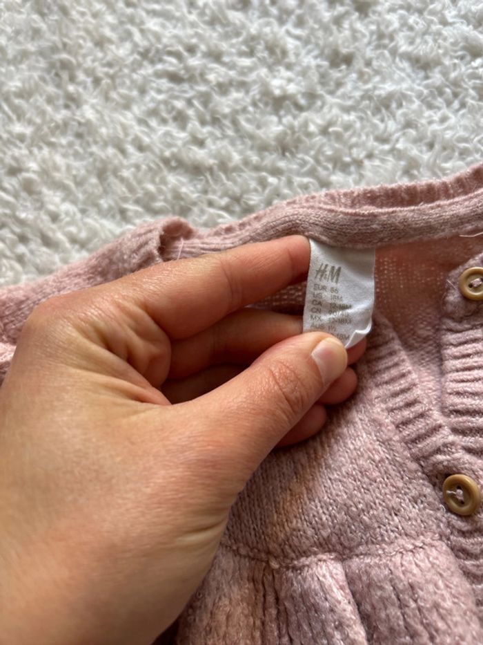 Gilet rose - photo numéro 4