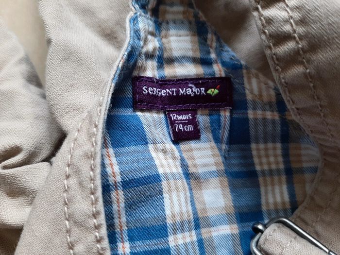 Ensemble salopette + body 12 mois - photo numéro 3