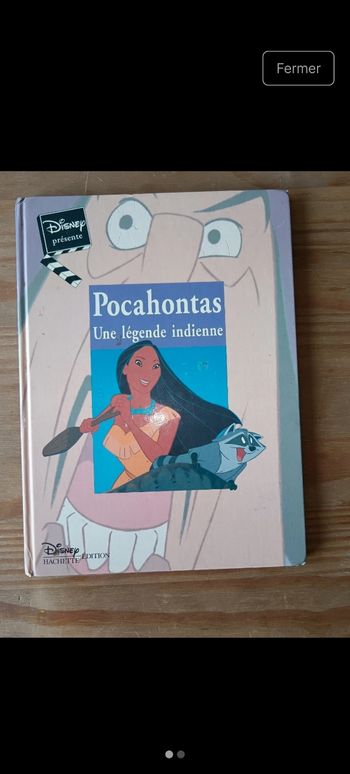 Livre Pocahontas