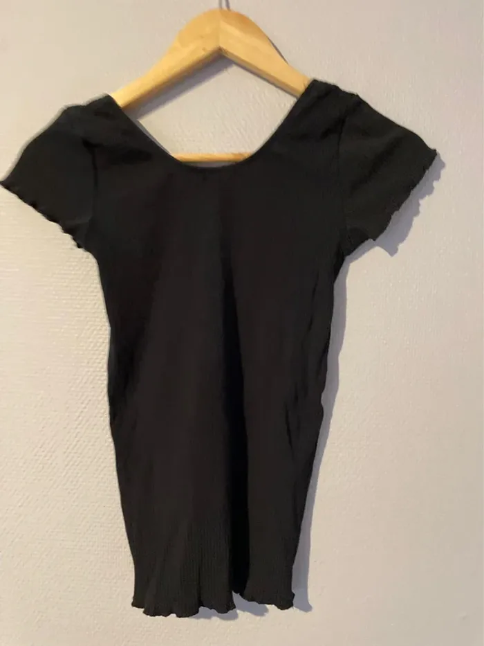 Teeshirt col V basic - photo numéro 3
