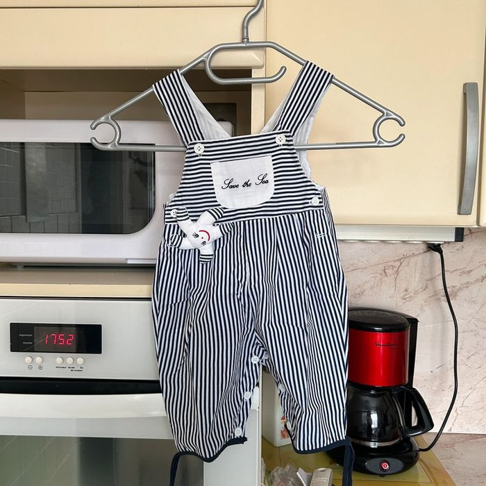 Salopette marinière Kiabi