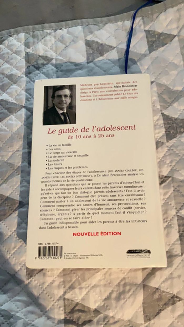 # le guide de l’adolescent de 10 à 25 ans Alain Braconnier - photo numéro 3