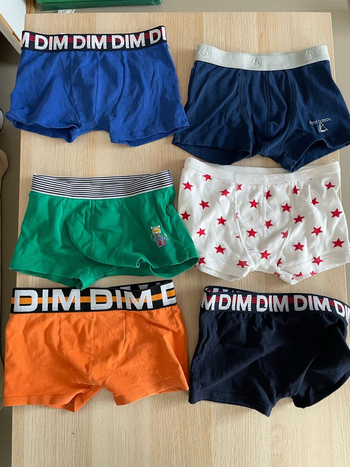 Lot boxer petit bateau et Dim