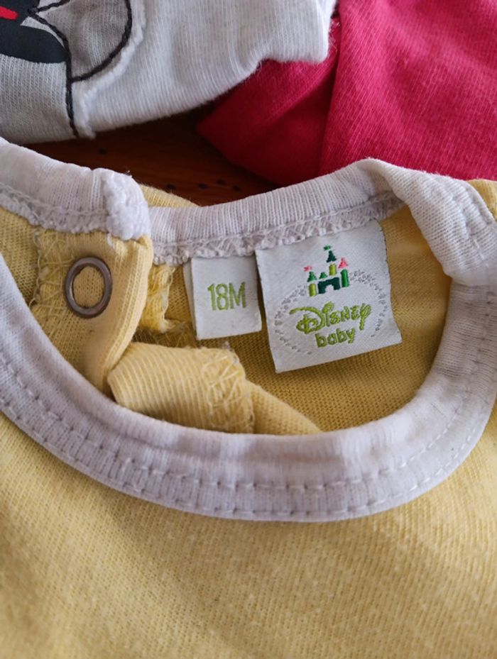 Lot de 3 pyjamas été coton 18 mois - photo numéro 4