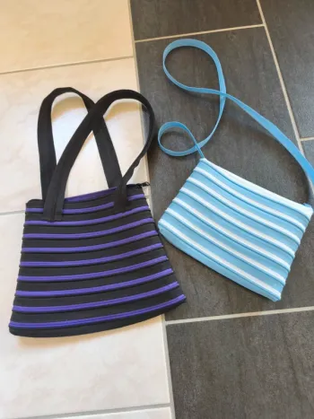 Lot de 2 sacs à fermeture éclair