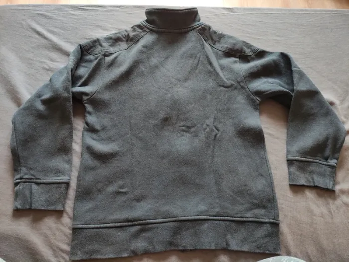 Veste zippée noire aigle - photo numéro 5