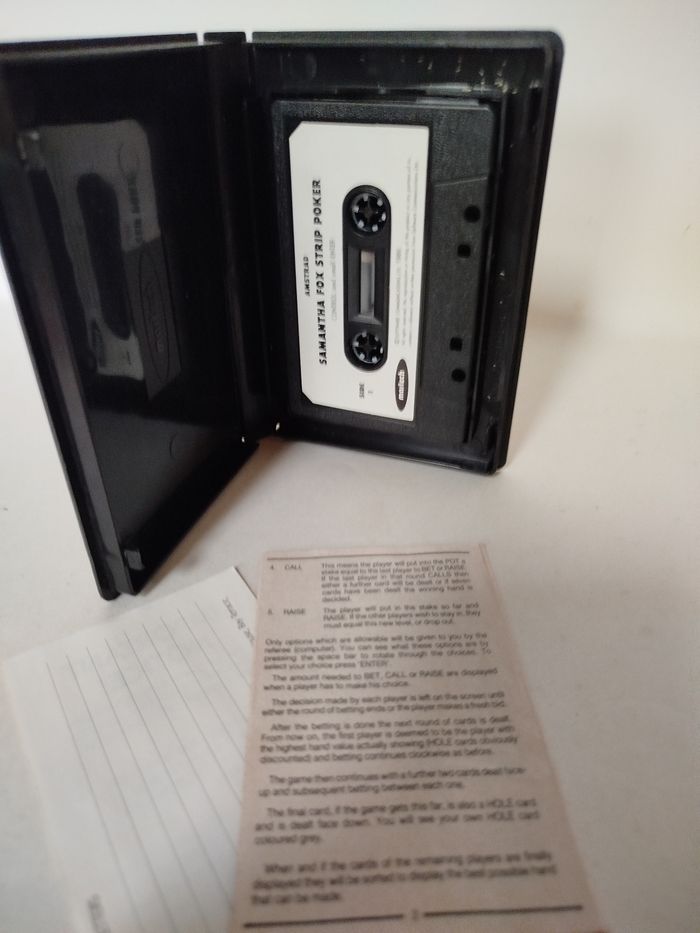 Jeu Amstrad - Samantha Fox - photo numéro 5