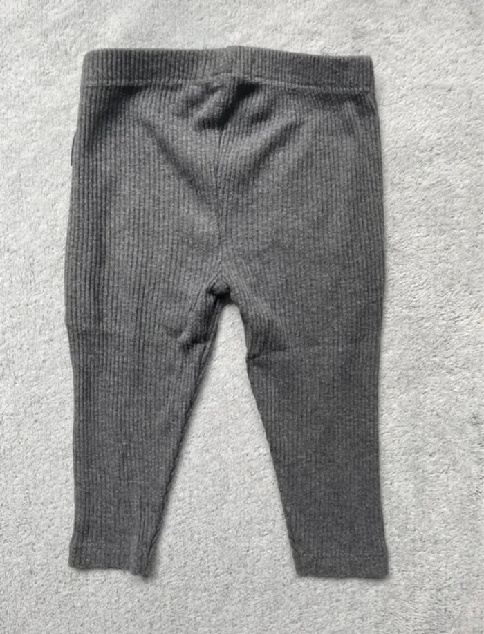 Legging maille côtelé, 12 mois - photo numéro 2