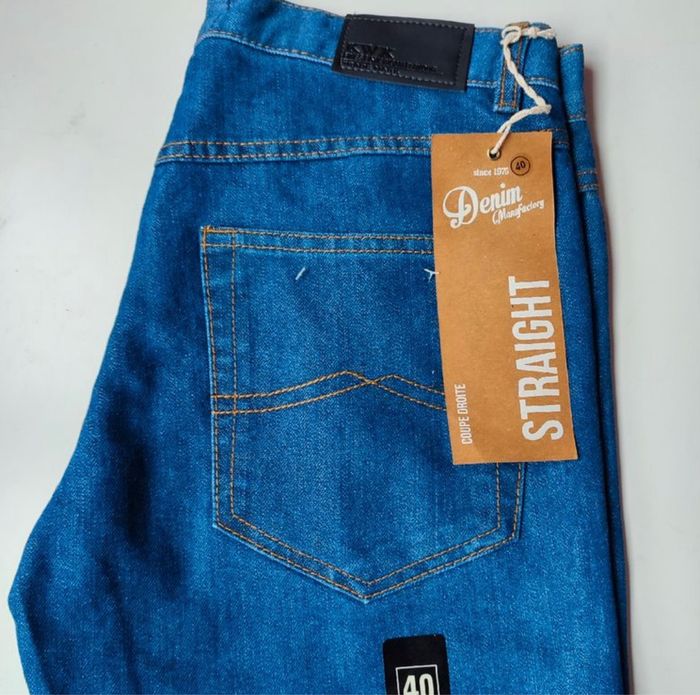 Jean droit pour homme taille 40, Denim Manufactory - photo numéro 3