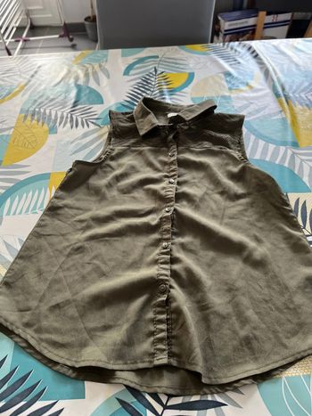 Chemise sans manches