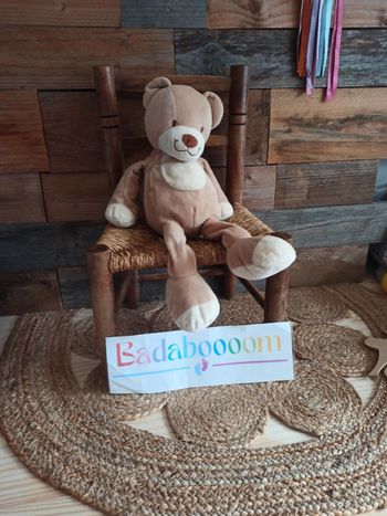 Peluche ours nicotoy tbe