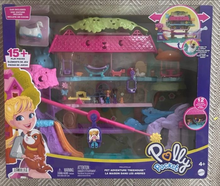 Polly Pocket – La Maison dans les Arbres – Neuf 🌳💖