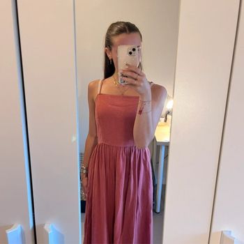 Robe vieux rose taille S