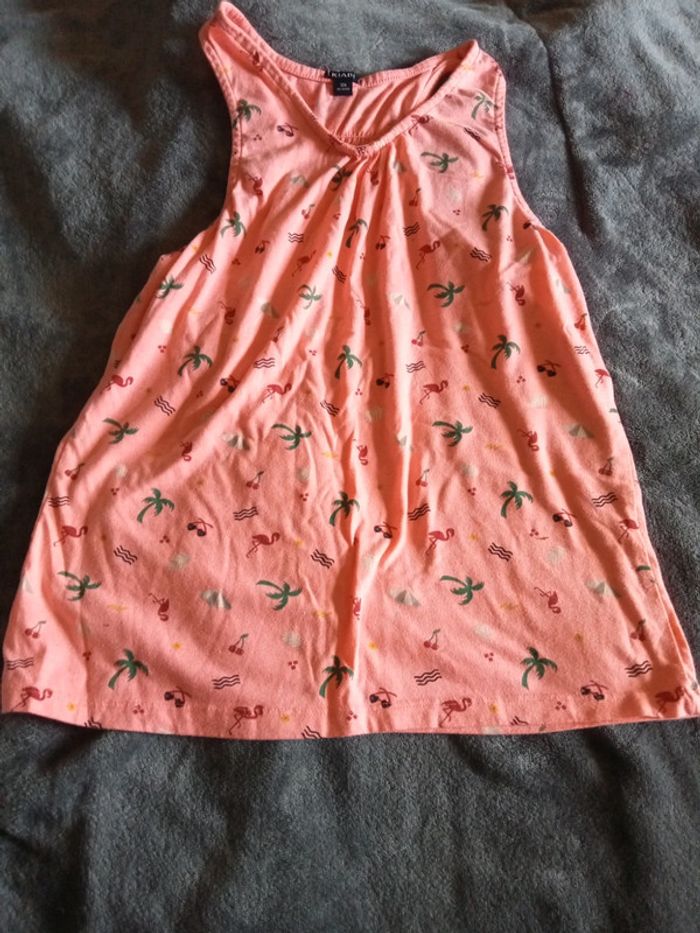 Tee shirt à bretelles