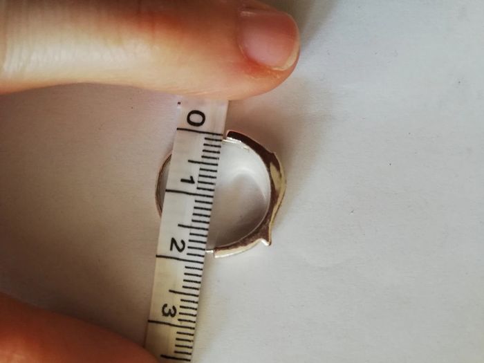 Très jolie et chic bague vintage 17mm - photo numéro 4