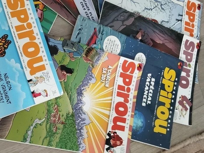 Lot de 12 magazines SPIROU année 2011 L010  7579737822 - photo numéro 9