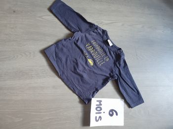 Maillot t-shirt 6mois garçon