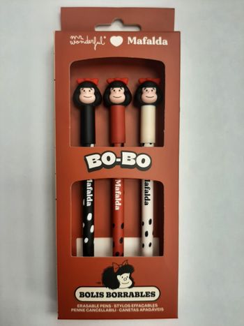 Lot de 3 stylos effaçables Mr Wonderful 