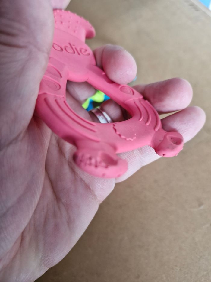 Duo de Hochets lapin sensoriel et dentition - photo numéro 9