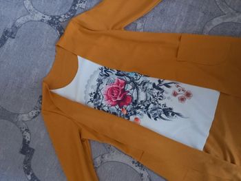 T-shirt avec gilet integree