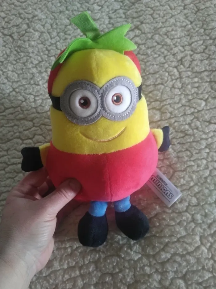 Peluche Minions Légume Tomate - photo numéro 2