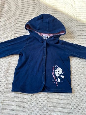Gilet fille Titi en coton 12 mois