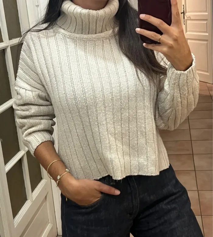 Pull vintage style parisien - taille XS - très bon état