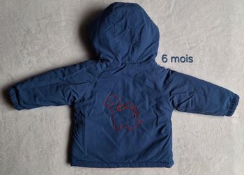 Manteau réversible Sergent Major / 6 mois