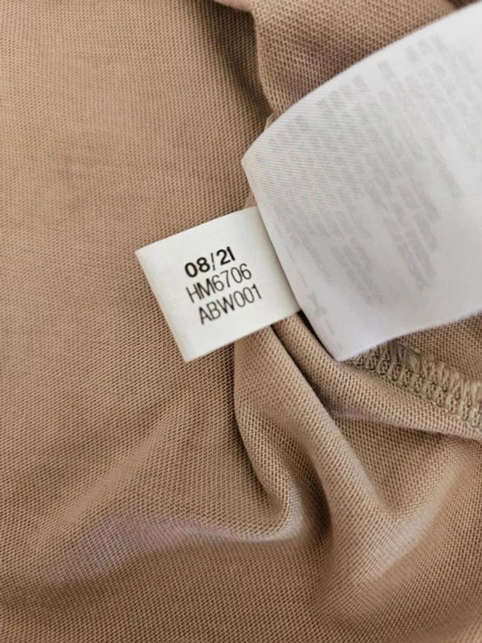 T-shirt beige - Adidas - photo numéro 4