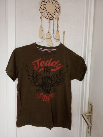 Tee shirt garçon Teddy Smith 8 ans, kaki