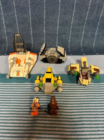 Lego Star Wars Lot de 4 microfighters 75223 75129 75074 75128