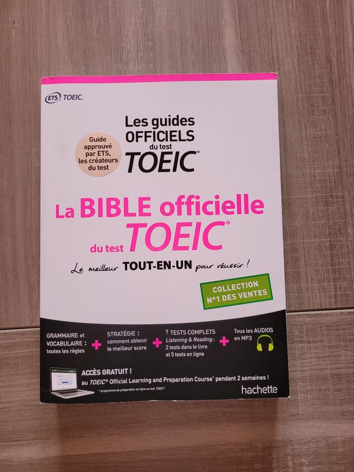 Livre La bible officielle du Toeic