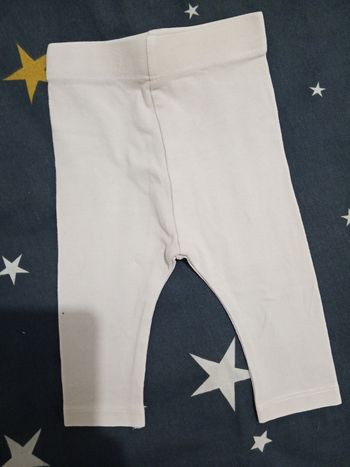 Legging blanc (2) _ 3 mois