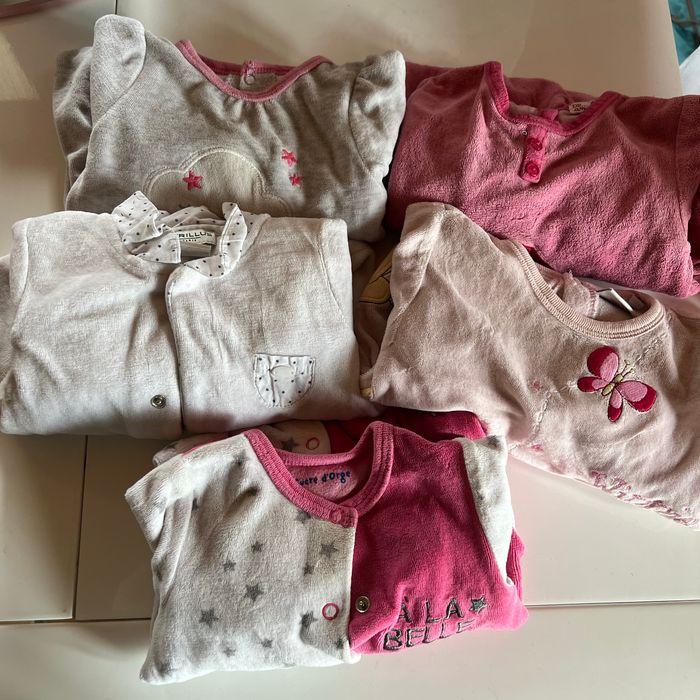 Lot pyjama fille 6 mois
