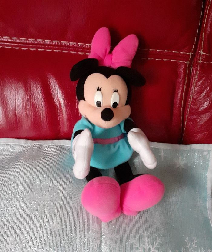 Peluche Minnie Mouse en robe 👗 * Disney New York - photo numéro 3