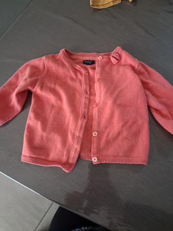 Gilet rose kiabi 6 mois fille