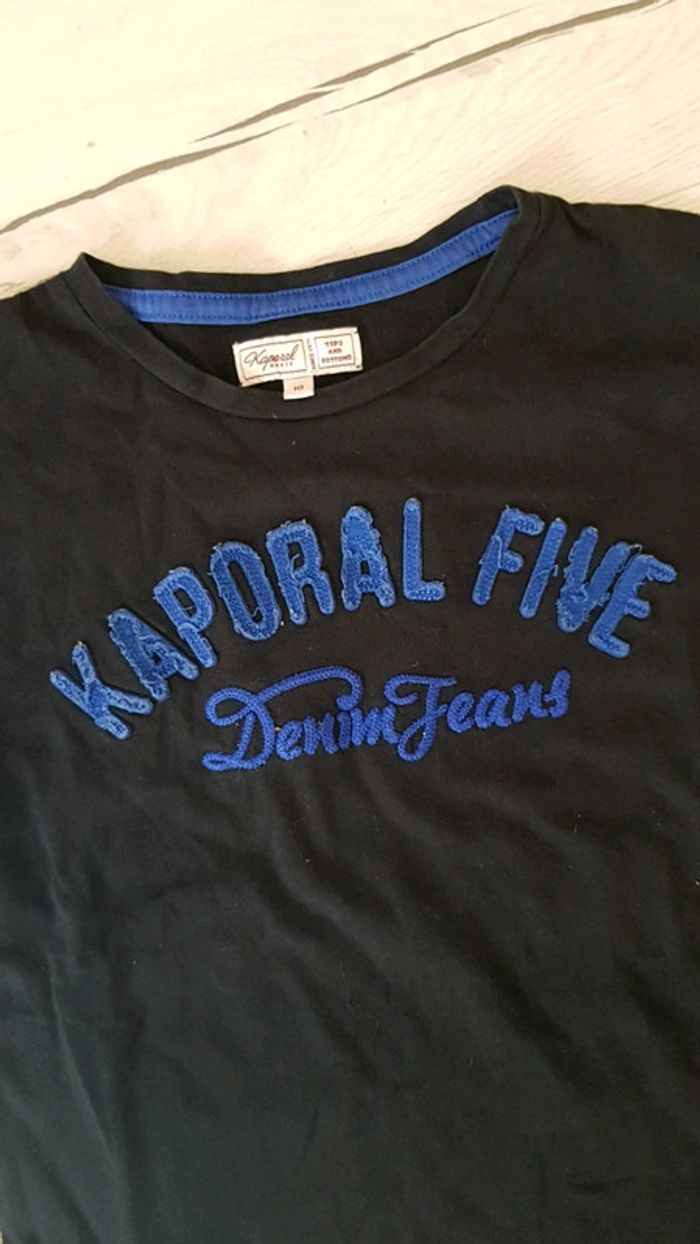 Tee shirt manches longues kaporal 10ans garçon - photo numéro 2