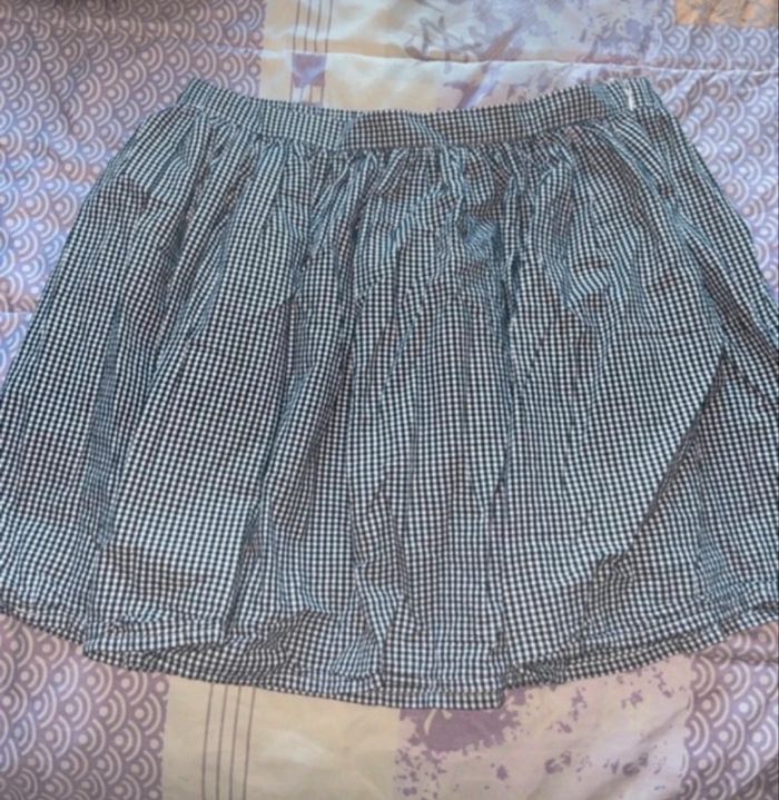 Jupe à carreaux