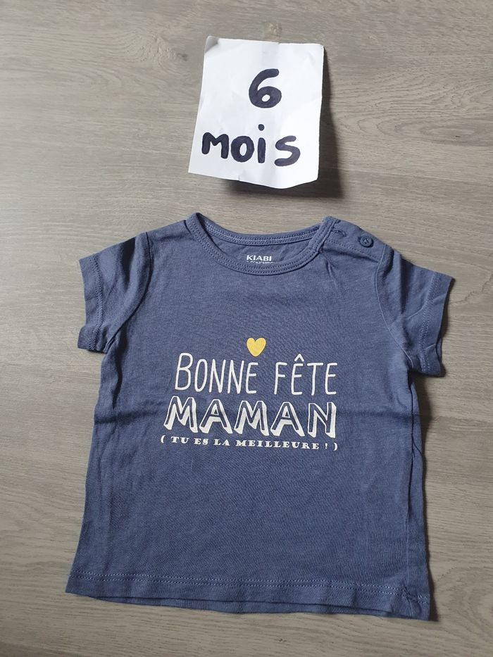 Maillot t-shirt 6mois garçon
