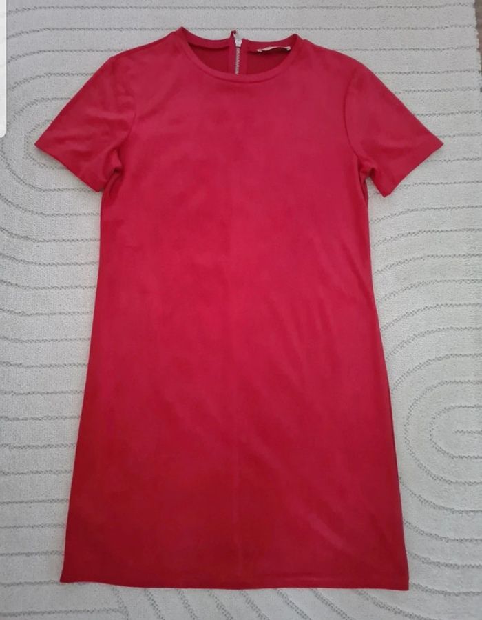 Robe rouge zara - photo numéro 2