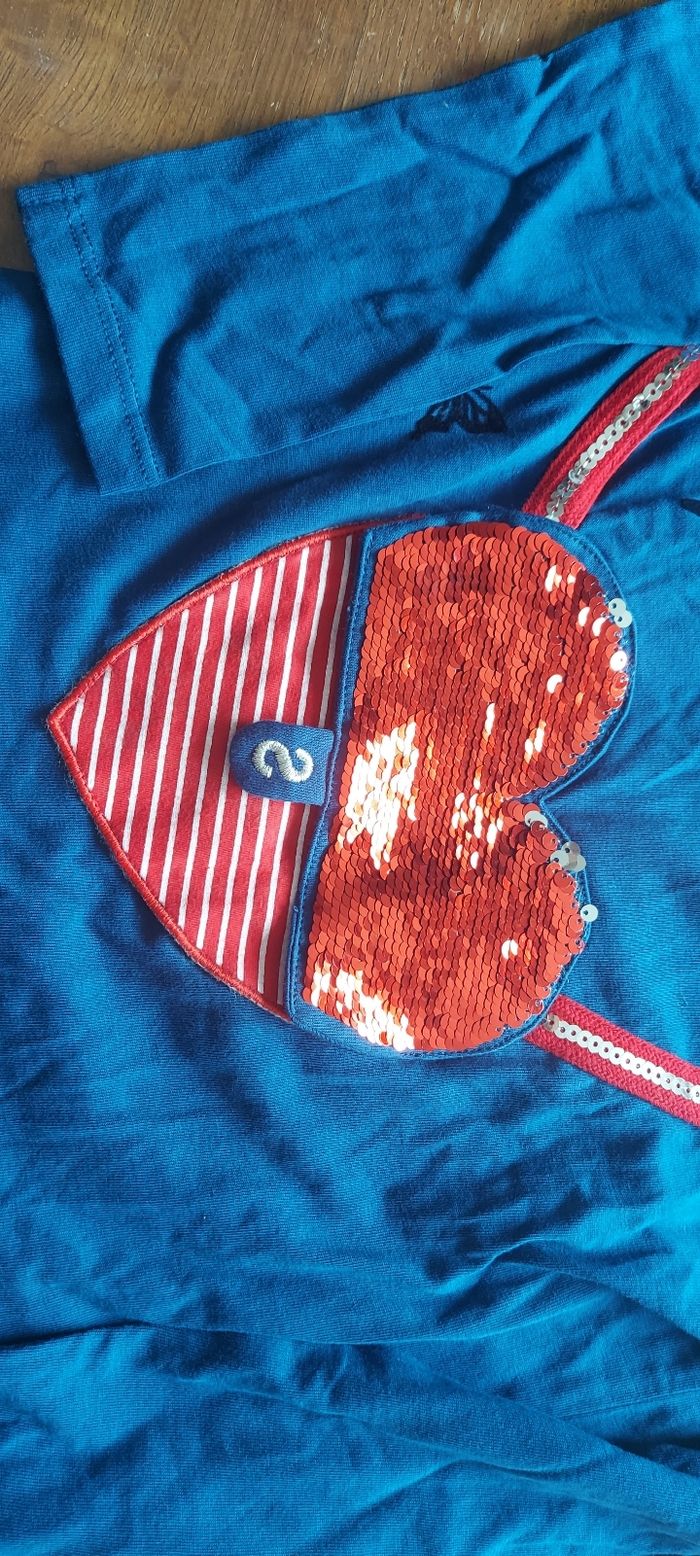 T shirt desigual 9 /10ans - photo numéro 3