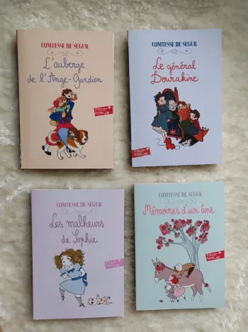 Lot livres pour enfant "Comtesse de Ségur"