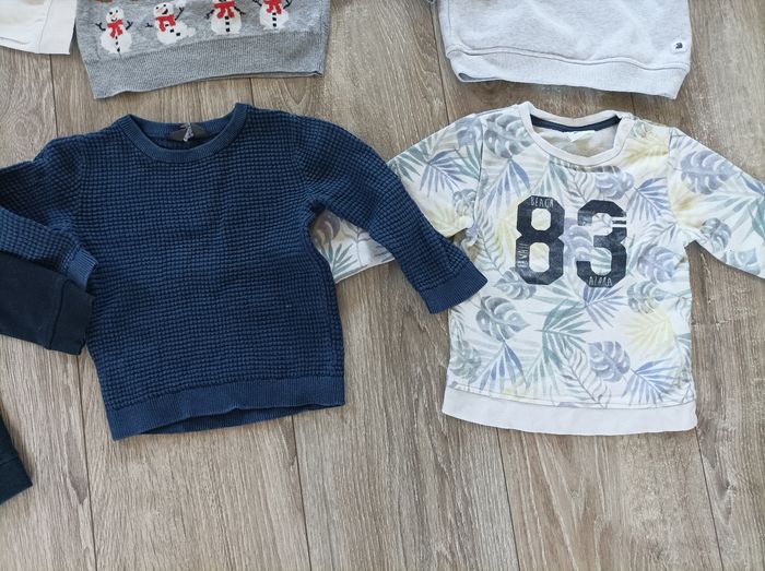 Lot 6 pulls hiver 18 mois - photo numéro 3
