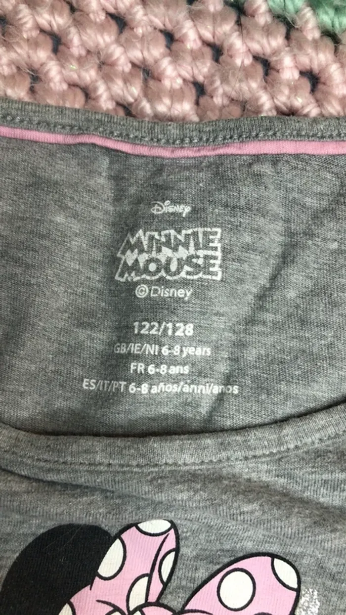 T shirt 6/8ans Minnie - photo numéro 3