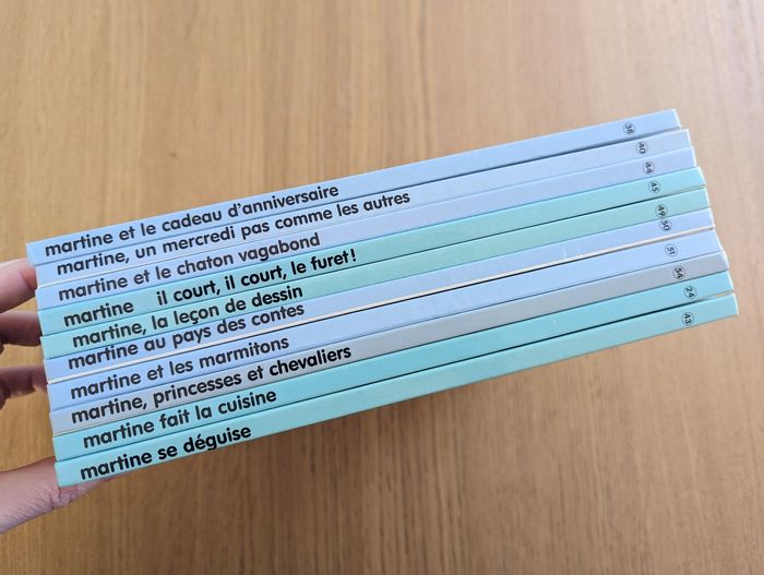 Lot 10 livres Martines - Casterman - photo numéro 3