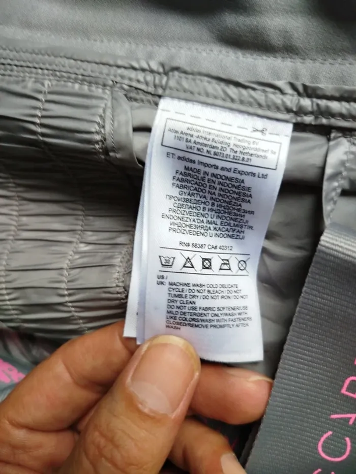 Veste de sport Adidas Stella McCartney grise taille M - photo numéro 4