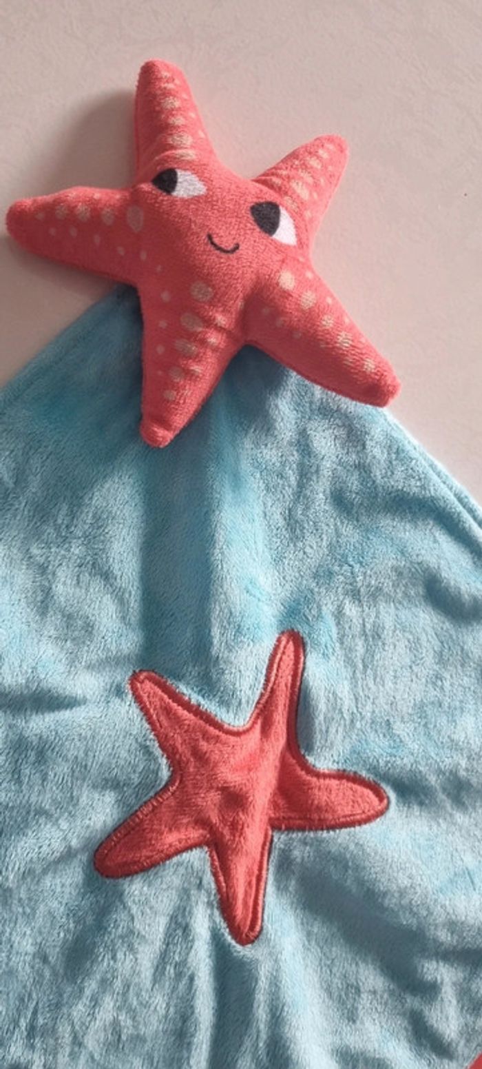 Doudou plat Étoile de Mer neuf - photo numéro 2