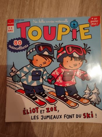 Livret Toupie Les jumeaux font du ski